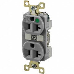 Bryant Electric - Straight Blade Receptacles Receptacle Type: Duplex Receptacle Grade: Hospital - Makers Industrial Supply