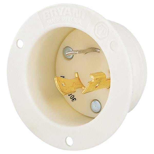 Bryant Electric - Twist Lock Plugs & Connectors Connector Type: Inlet Grade: Industrial - Makers Industrial Supply