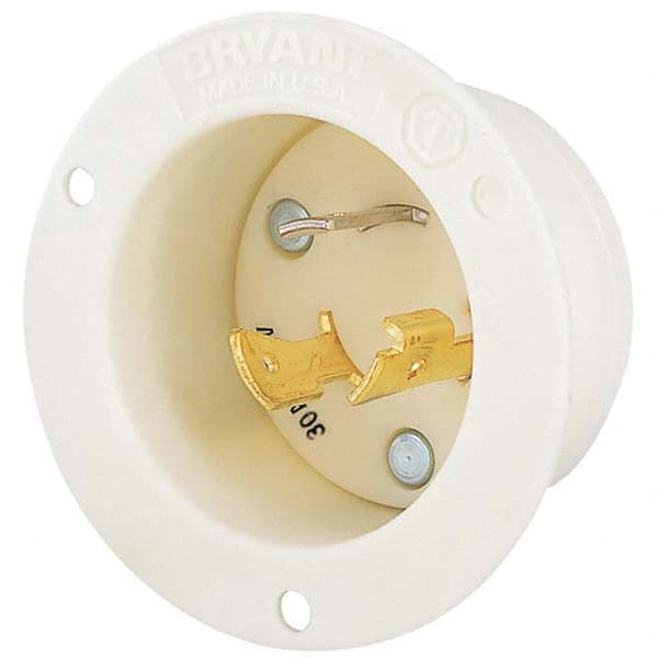 Bryant Electric - Twist Lock Plugs & Connectors Connector Type: Inlet Grade: Industrial - Makers Industrial Supply