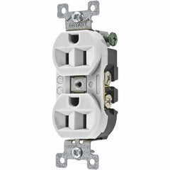 Bryant Electric - Straight Blade Receptacles Receptacle Type: Duplex Receptacle Grade: Specification - Makers Industrial Supply