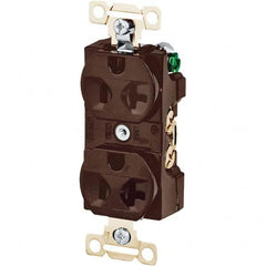 Bryant Electric - Straight Blade Receptacles Receptacle Type: Duplex Receptacle Grade: Industrial - Makers Industrial Supply