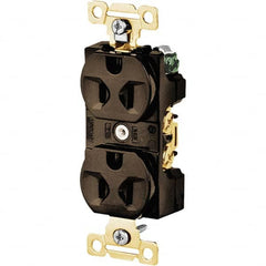 Bryant Electric - Straight Blade Receptacles Receptacle Type: Duplex Receptacle Grade: Industrial - Makers Industrial Supply