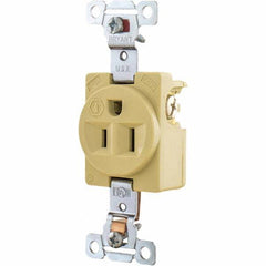 Bryant Electric - Straight Blade Receptacles Receptacle Type: Single Receptacle Grade: Industrial - Makers Industrial Supply