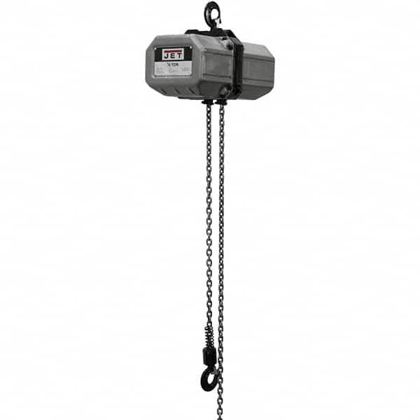 Jet - Electric Hoists Type: Electric Hoist Load Capacity (Ton): 1/2 - Makers Industrial Supply