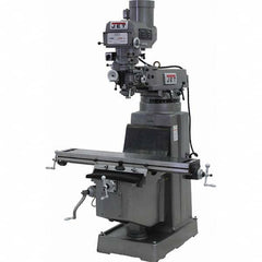 Jet - Knee Milling Machines Spindle Speed Control: Electronic Variable Speed Table Length (Inch): 10 - Makers Industrial Supply