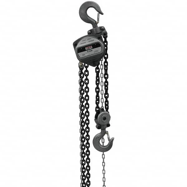 Jet - 6,000 Lb Capacity, 40' Lift Height, Manual Chain Hoist - Makers Industrial Supply