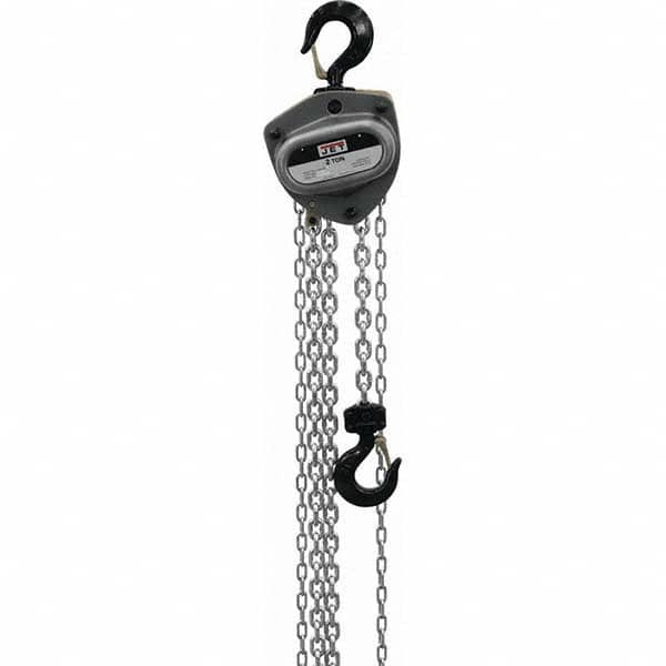 Jet - 4,000 Lb Capacity, 50' Lift Height, Manual Chain Hoist - Makers Industrial Supply