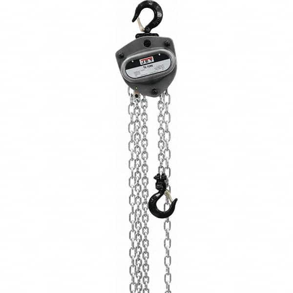 Jet - 1,000 Lb Capacity, 50' Lift Height, Manual Chain Hoist - Makers Industrial Supply