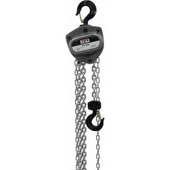 Jet - 3,000 Lb Capacity, 100' Lift Height, Manual Chain Hoist - Makers Industrial Supply