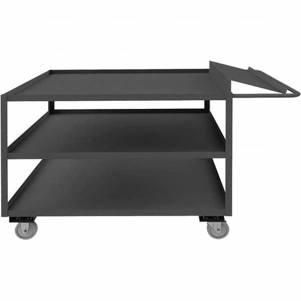 Durham - 1,200 Lb Capacity, 36-1/4" Wide x 63-1/4" Long x 40-11/16" High Order Picking Cart - Makers Industrial Supply