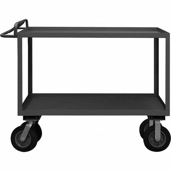 Durham - 1,200 Lb Capacity, 24-1/4" Wide x 78-1/4" Long x 47" High Service Cart - Makers Industrial Supply