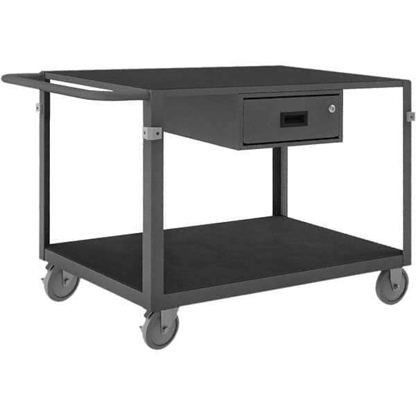 Durham - 1,000 Lb Capacity, 25-1/8" Wide x 42-11/16" Long x 34" High Instrument Cart - Makers Industrial Supply