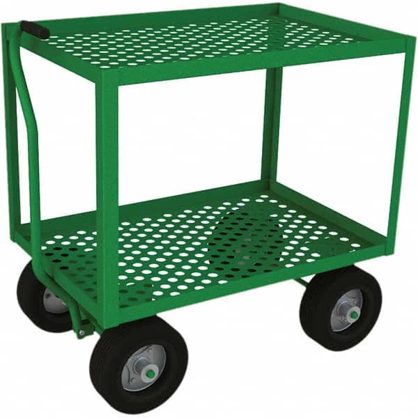 Durham - 1,000 Lb Capacity 5th Wheel Platform Wagon - Makers Industrial Supply