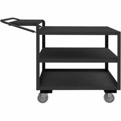 Durham - 1,200 Lb Capacity, 24-1/4" Wide x 52-3/8" Long x 40-1/4" High Order Picking Cart - Makers Industrial Supply