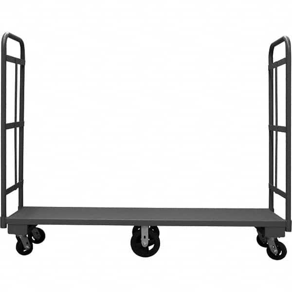 Durham - 2,400 Lb Capacity Steel Platform Truck - Makers Industrial Supply