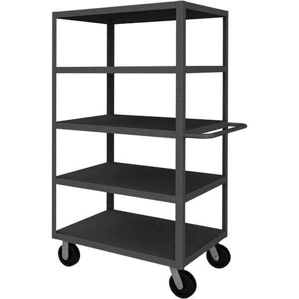 Durham - 3,600 Lb Capacity, 24-1/4" Wide x 42-1/4" Long x 66-1/2" High Heavy Duty Service Cart - Makers Industrial Supply