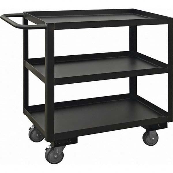 Durham - 1,200 Lb Capacity, 18-1/4" Wide x 36-1/4" Long x 33" High Heavy Duty Service Cart - Makers Industrial Supply