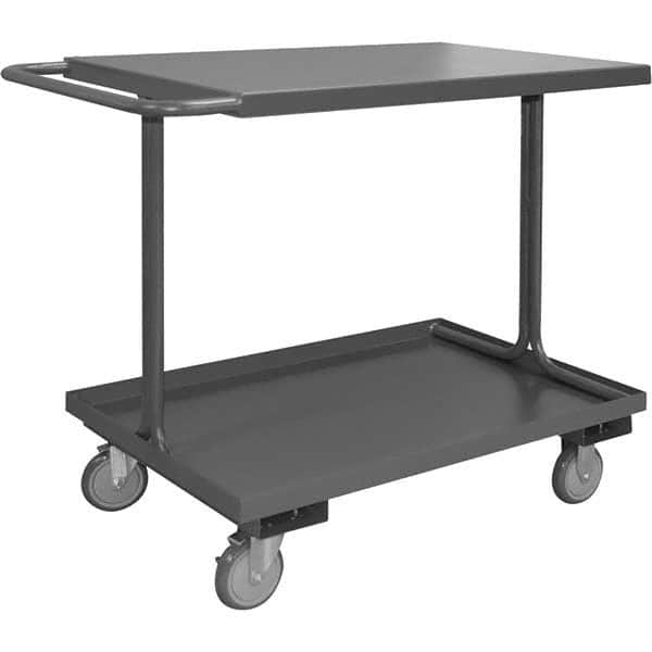 Durham - 1,200 Lb Capacity, 18" Wide x 38" Long x 35-13/16" High Access Shelf Cart - Makers Industrial Supply