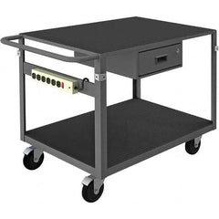 Durham - 1,000 Lb Capacity, 25-1/8" Wide x 42-11/16" Long x 31" High Instrument Cart - Makers Industrial Supply