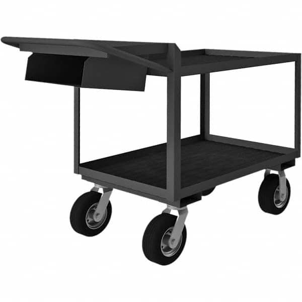 Durham - 1,200 Lb Capacity, 24-1/4" Wide x 52-3/8" Long x 38" High Mobile Cart - Makers Industrial Supply