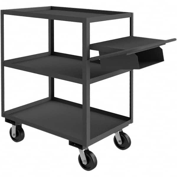 Durham - 3,600 Lb Capacity, 30-1/4" Wide x 76-3/8" Long x 48" High Order Picking Cart - Makers Industrial Supply