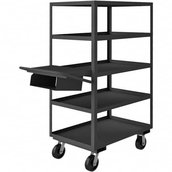 Durham - 3,600 Lb Capacity, 24-1/4" Wide x 52-3/8" Long x 65" High Order Picking Cart - Makers Industrial Supply