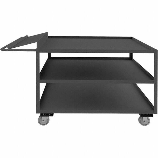 Durham - 1,200 Lb Capacity, 30-1/4" Wide x 87-1/4" Long x 40-11/16" High Order Picking Cart - Makers Industrial Supply