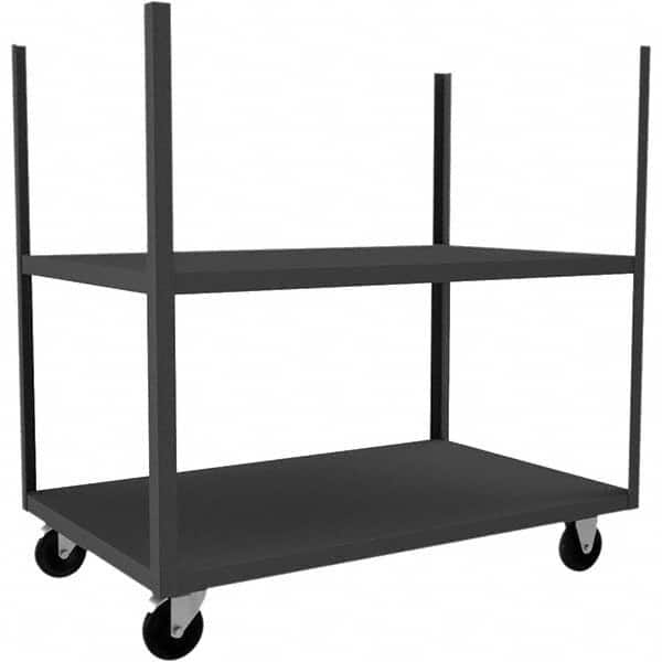 Durham - 1,400 Lb Capacity, 30-1/4" Wide x 48-1/4" Long x 48-1/16" High Mobile Cart - Makers Industrial Supply