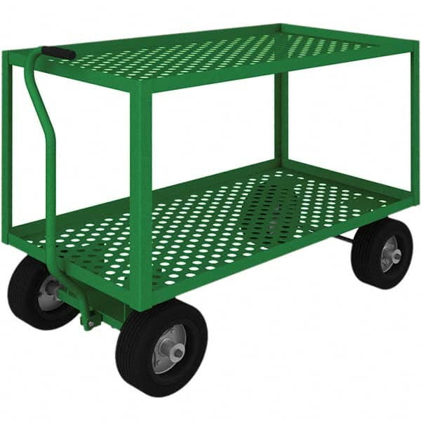 Durham - 1,000 Lb Capacity 5th Wheel Platform Wagon - Makers Industrial Supply