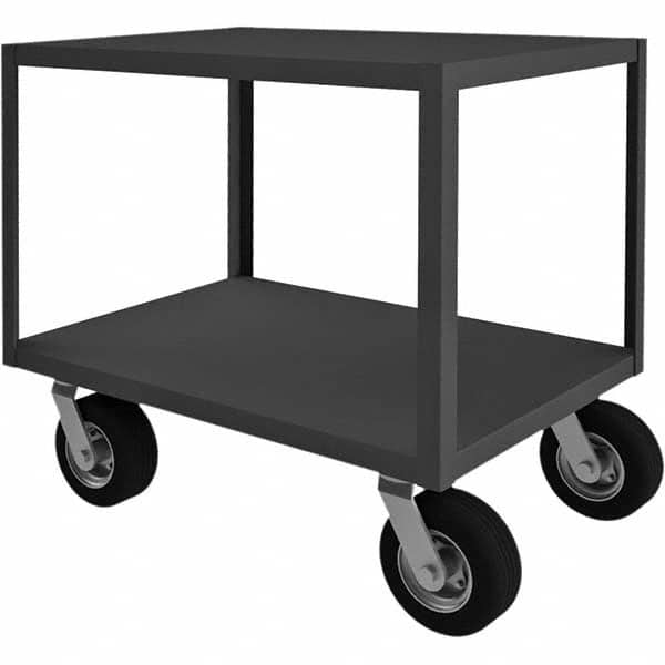 Durham - 1,200 Lb Capacity, 24-1/4" Wide x 36-1/4" Long x 34" High Instrument Cart - Makers Industrial Supply