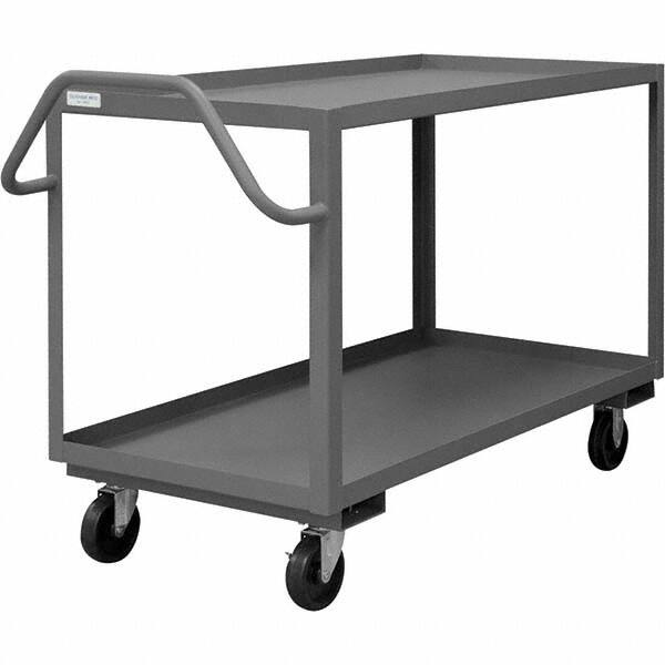 Durham - 1,400 Lb Capacity, 24-1/4" Wide x 42" Long x 37" High Service Cart - Makers Industrial Supply