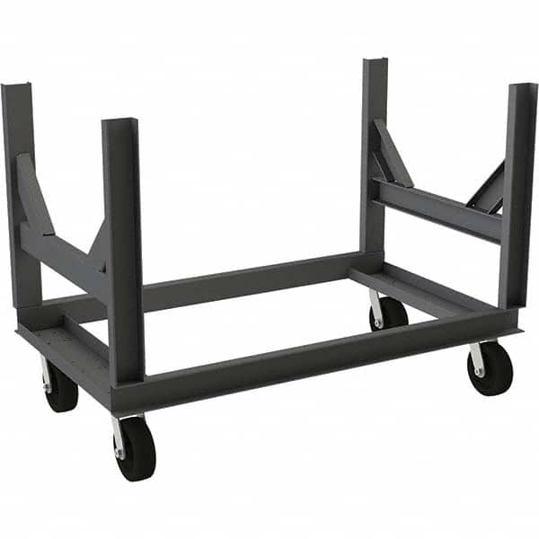 Durham - 3,000 Lb Capacity Bar Cradle Truck - Makers Industrial Supply