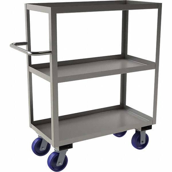 Durham - 1,200 Lb Capacity, 18-1/8" Wide x 42" Long x 47" High Mobile Cart - Makers Industrial Supply