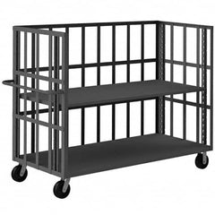 Durham - 3,000 Lb Capacity Open Portable Shelf Trucks - Makers Industrial Supply