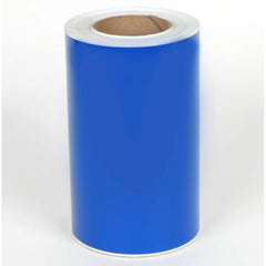 Cobra Systems - Labels, Ribbons & Tapes; Type: Vinyl Tape ; Color: Blue ; For Use With: VNM8 ; Width (Inch): 8 ; Length (Feet): 150 ; Material: Vinyl - Exact Industrial Supply