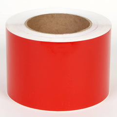 Cobra Systems - Labels, Ribbons & Tapes; Type: Vinyl Tape ; Color: Red ; For Use With: VNM8 ; Width (Inch): 7 ; Length (Feet): 150 ; Material: Vinyl - Exact Industrial Supply