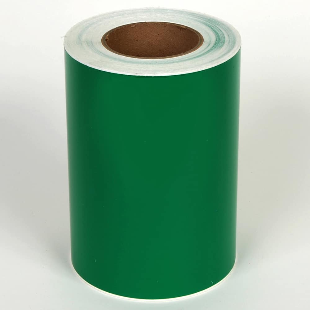 Cobra Systems - Labels, Ribbons & Tapes; Type: Vinyl Tape ; Color: Green ; For Use With: VNM8 ; Width (Inch): 7 ; Length (Feet): 150 ; Material: Vinyl - Exact Industrial Supply