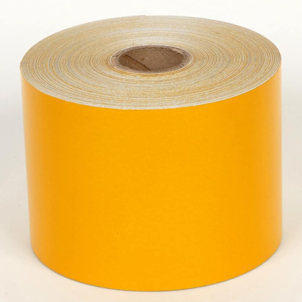 Cobra Systems - Labels, Ribbons & Tapes; Type: Vinyl Tape ; Color: Yellow ; For Use With: VNM4PRO ; Width (Inch): 3 ; Length (Feet): 75 ; Material: Vinyl - Exact Industrial Supply