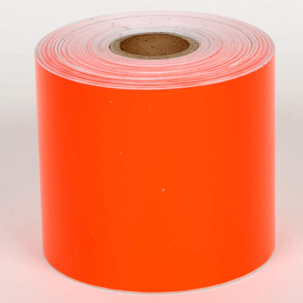 Cobra Systems - Labels, Ribbons & Tapes; Type: Vinyl Tape ; Color: Red ; For Use With: VNM4PRO ; Width (Inch): 3 ; Length (Feet): 75 ; Material: Vinyl - Exact Industrial Supply