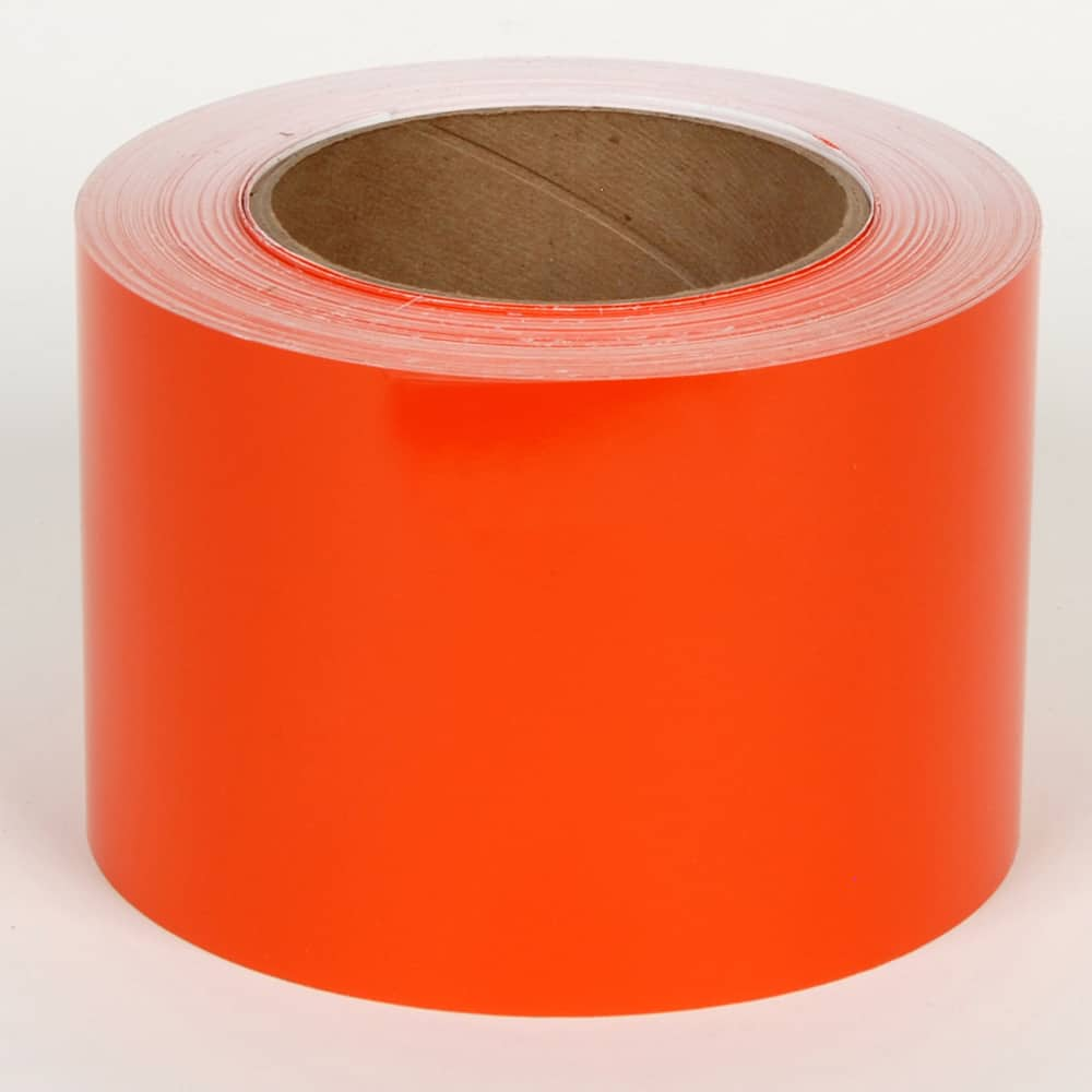 Cobra Systems - Labels, Ribbons & Tapes; Type: Vinyl Tape ; Color: Orange ; For Use With: VNM8 ; Width (Inch): 5 ; Length (Feet): 150 ; Material: Vinyl - Exact Industrial Supply