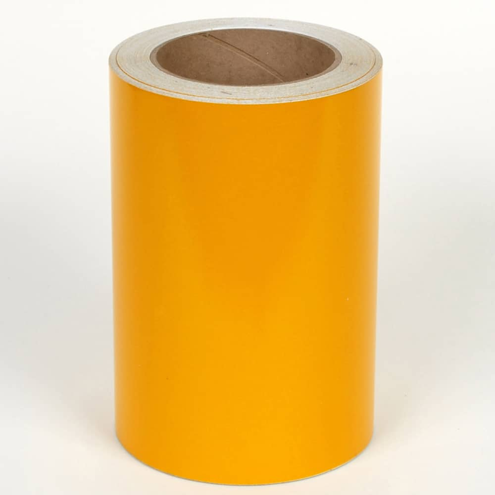 Cobra Systems - Labels, Ribbons & Tapes; Type: Vinyl Tape ; Color: Yellow ; For Use With: VNM8 ; Width (Inch): 8 ; Length (Feet): 75 ; Material: Vinyl - Exact Industrial Supply