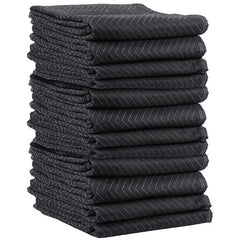 US Cargo Control - Tarps & Dust Covers; Material: Cotton/Polyester ; Length (Inch): 80 ; Width (Inch): 72 ; Grommet: No ; Color: Black; White - Exact Industrial Supply