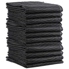 US Cargo Control - Tarps & Dust Covers; Material: Cotton/Polyester ; Length (Inch): 80 ; Width (Inch): 72 ; Grommet: No ; Color: Black - Exact Industrial Supply