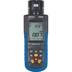 REED Instruments - Gas Detectors & Kits; Type: Portable Radiation Meter ; Gas Monitored: Alpha; Beta; Gamma; X ; Measuring Range: 0.0001 to 1000?Sv/h ; Alarm Level: Alpha: From 4.0 MeV; Beta: From 0.2 MeV; Gamma: From 0.02 MeV; X: From 0.02 MeV ; Alarm T - Exact Industrial Supply