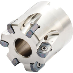 Kyocera - Indexable High-Feed Face Mills; Cutting Diameter (mm): 39.00 ; Maximum Depth of Cut (mm): 2.50 ; Arbor Hole Diameter (mm): 22.00 ; Overall Height (mm): 50.00000 ; Series: MFH ; Cutter Style: MFH - Exact Industrial Supply