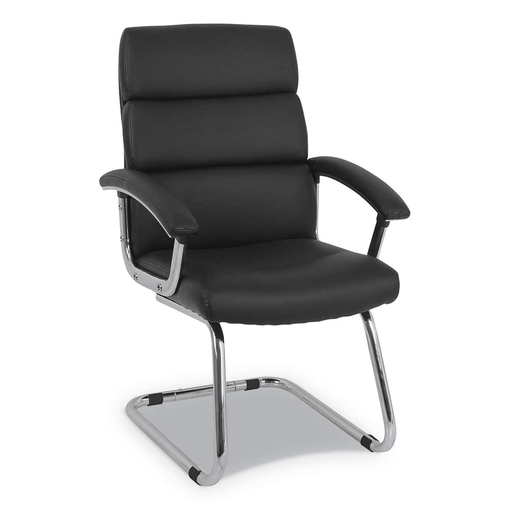 Hon - Guest & Lobby Chairs & Sofas; Type: Guest Chair ; Base Type: Metal ; Height (Inch): 39-3/8 ; Width (Inch): 20 ; Depth (Inch): 27-13/64 ; Seat Material: SofThread Leather - Exact Industrial Supply