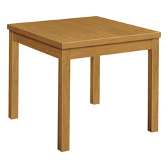 Hon - Stationary Tables; Type: Square Table ; Material: Laminate; Wood ; Color: Harvest ; Height (Inch): 20 ; Length (Inch): 20 ; Width (Inch): 24 - Exact Industrial Supply