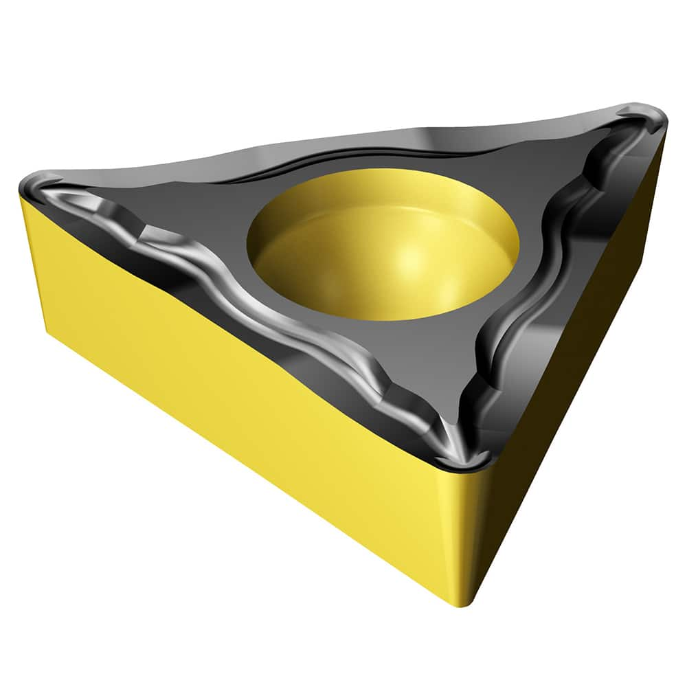 TCMT1.81.51-UM 4415 Carbide Turning Insert Al2O3/TiN/TiCN Finish, Neutral, 7/32″ Inscribed Circle, 0.0156″ Corner Radius, 3/32″ Thick, 60° Triangle