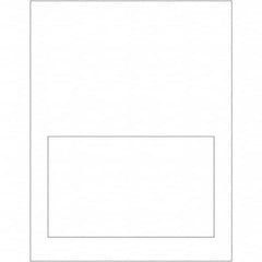 Tape Logic - Pack of (100) 7" x 4-1/4" White Paper Laser Labels - Makers Industrial Supply