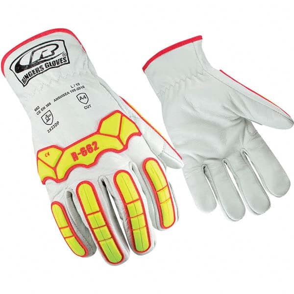 Ringers Gloves - Size 2XL (12), ANSI Cut Lvl A4, Cut Resistant Gloves - Makers Industrial Supply